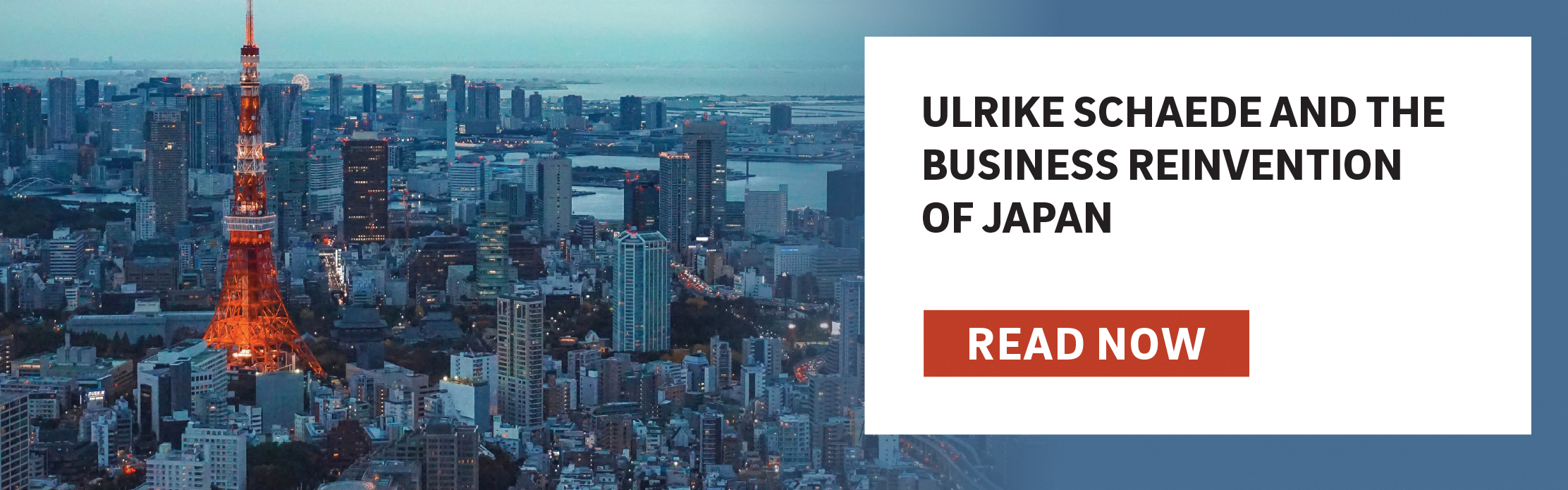 Ulrike Schaede and the business reinvention of Japan 